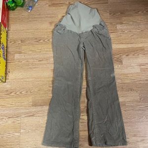 Maternity corduroy pants